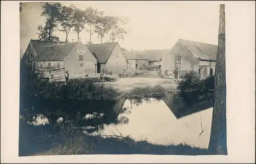 Foto  Dorf in Frankreich France 1914 Privatfoto