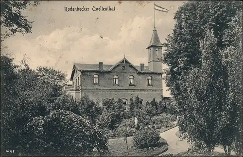 Ansichtskarte Hamburg Rodenbeker Quellental - Villa 1918