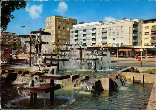 Ansichtskarte Wattenscheid-Bochum August-Bebel-Platz 1980