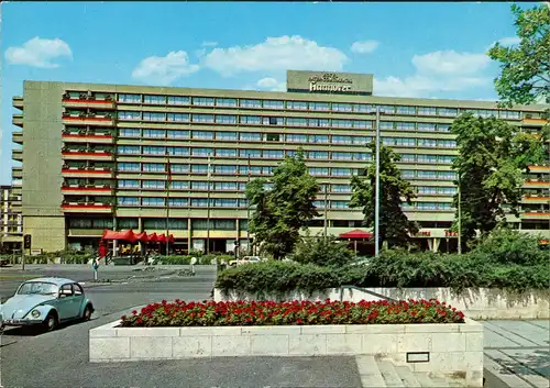 Ansichtskarte Hannover Hotel Hannover Intercontinental VW Käfer 1978