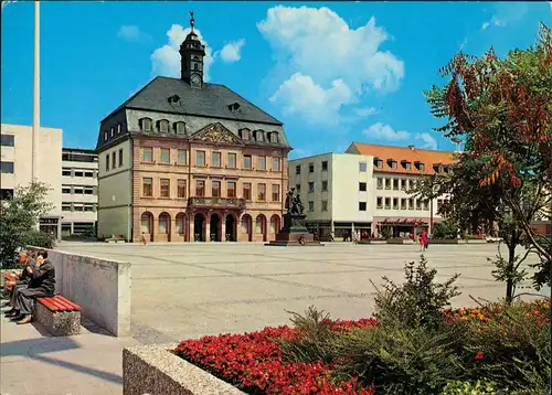 Ansichtskarte Hanau Marktplatz 1972