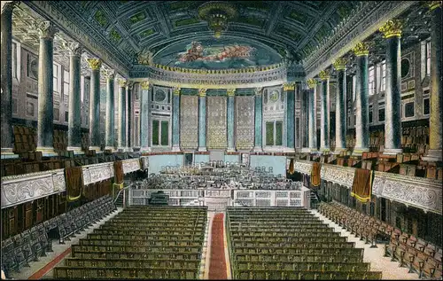 Ansichtskarte Wiesbaden Kurhaus - Saal 1912