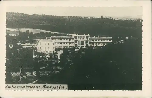 Postcard Radostin Rekonvalescent Radosłźn Panorama Teilansicht 1940