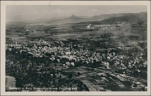 Ansichtskarte Balingen Luftbild 1928