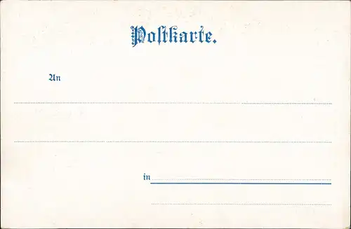 Ansichtskarte Esslingen Künstlerkarte - Winter 1907