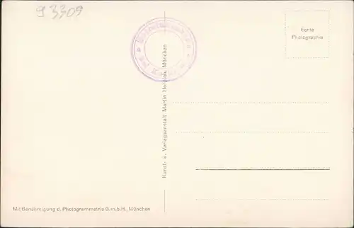 Ansichtskarte Kelheim Luftbild Stadt und Befreiungshalle 1931