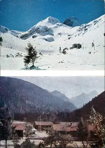 Rila-Gebirge Hütte Malioviza im Winter & Alpinisten-Lager Rila-Gebirge 1960