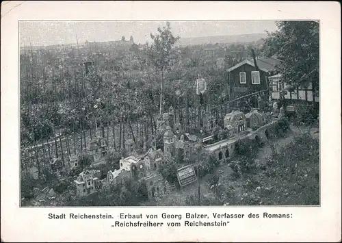 Ansichtskarte  Georg Balzer, Roman Reichsfreiherr vom Reichenstein 1930