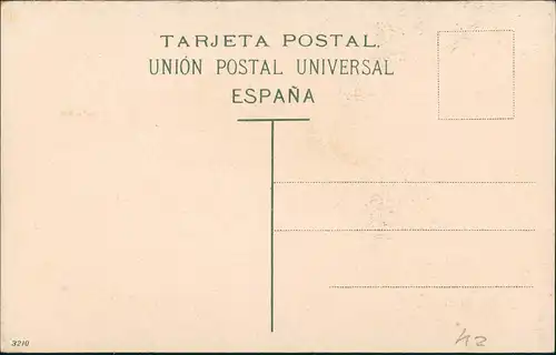 Postales Santa Brigida (Gran Canaria) Stadtpartie 1909