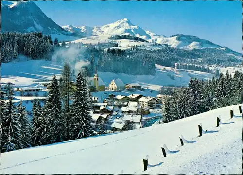 Ansichtskarte Fieberbrunn Umlandansicht gegen Kitzbüheler Horn Tirol 1968