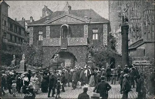 Ansichtskarte Nürnberg Sängerfest alte Schau 1912