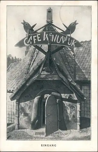 Ansichtskarte Bad Harzburg Cafe Winuwuk 1923