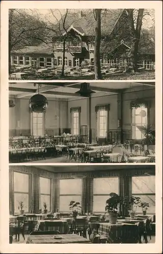 Ansichtskarte Königslutter am Elm 3 Bild: Waldgaststätte Innen 1932