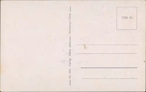 Ansichtskarte Lohme (Rügen) Berg Hafen Villen 1934