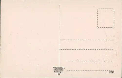 Ansichtskarte Ahlbeck (Usedom) Konzertplatz - Bromogold 1922 Goldrand