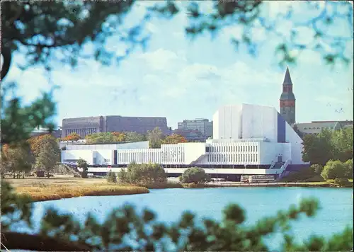 Postcard Helsinki Helsingfors Finlandia Hall 1970