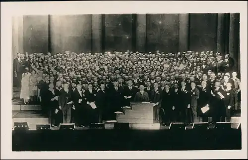 Foto Hannover Kuppelhalle - Michaelsche - Sängerfest 1939 Privatfoto