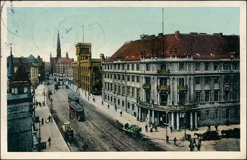 Ansichtskarte Berlin Mühlendamm Sparkasse 1911