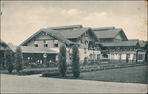 Ansichtskarte Sommerfeld-Kremmen (Oberhavel) Waldhaus Charlottenburg 1917