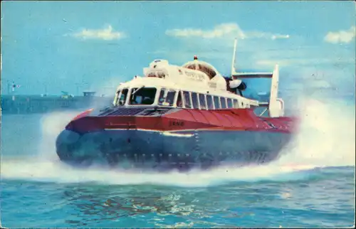 Ansichtskarte  Luftkissenboote/ Hovercraft SRN6 1969