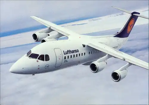 Ansichtskarte  Lufthansa Cityliner Avro RJ85 TU Flugwesen - Flugzeuge 1993