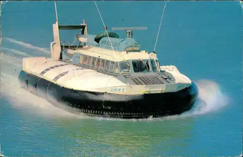 Ansichtskarte  Luftkissenboot Hovercraft Real-Photo-Postcard England 1970
