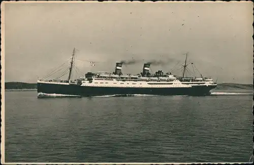 Foto  Lloyad Sabaudo - Dampfer Italien 1930 Privatfoto