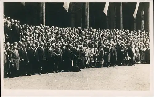 Hannover Sängerfest Kuppelhalle Michaelsche Chöre 1939 Privatfoto