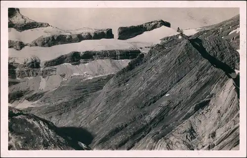 CPA Gavarnie Cirque de Gavarnie Gletscher 1929