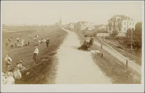 Foto Cuxhaven Deichstraße 1907 Privatfoto