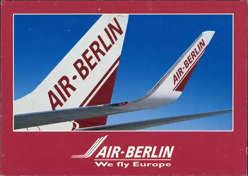 Ansichtskarte  Flugwesen - Flugzeuge - Air Berlin 1993