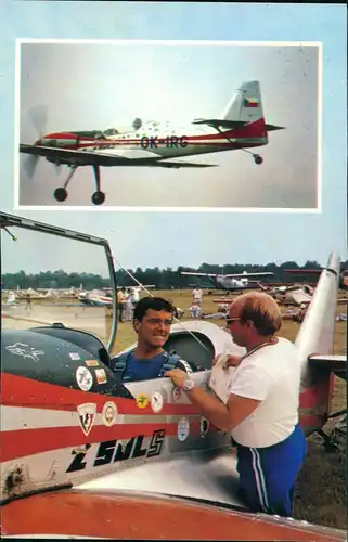 Ansichtskarte  Flugwesen - Flugzeuge Letoun Z-50 LS 2 Bild 1987