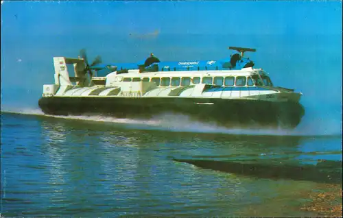 Hovercraft on the Cowes - Southampton SEA HAWK Luftkissenboot 1975