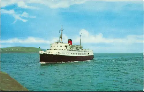 Ansichtskarte  THE MANX MAID Passenger Ship Schiff Schiffsfoto-AK 1960