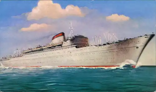 M/N DONIZETTI ROSSINI VERDI Italia Ship Schiff Schiffsfoto 1960