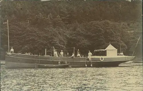 Ansichtskarte  Schiffsfoto Schiff Ship "IRIS" Privataufnahme 1930