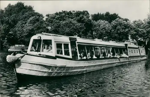 London British Waterways London Zoo Water-Bus, Fahrgastschiff Schiffsfoto 1960