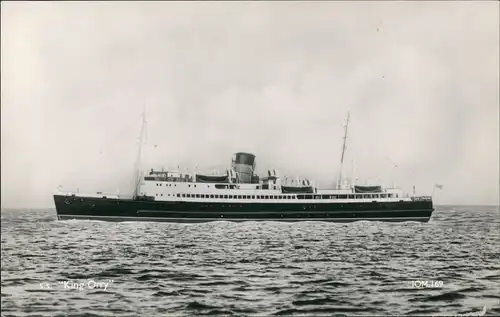 Ansichtskarte  Schiffsfoto Schiff Ship-Photo-Postcard "King Orry" 1960