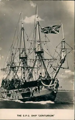 Ansichtskarte  THE S.P. G. SHIP "CENTURION" Segelschiff Schiffsfoto 1960