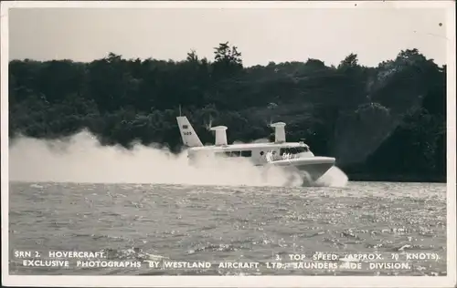 Luftkissenboot Hovercraft SRN2 Top Speed, Saunders Roe Division 1965