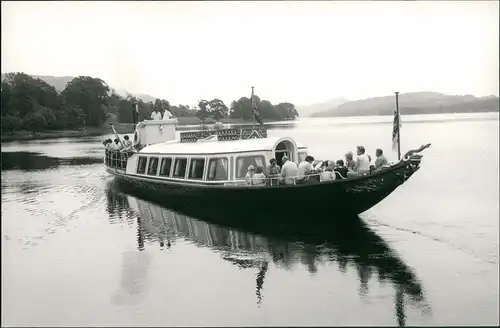 Foto  Schiff Ship SY GONDOLA England Lake Coniston 1980 Privatfoto