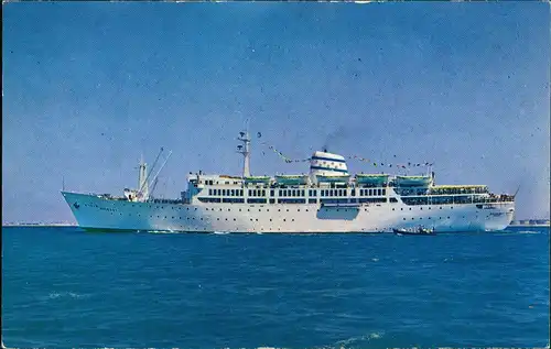 allgemein ISRAEL NAVIGATION COMPANY LTD Schiff Ship MS MOLEDET Schiffsfoto 1970
