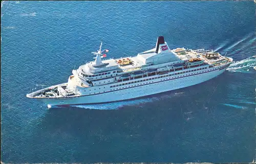 STAR-ROYAL VIKING SEA Schiffsfoto Kreuzfahrtschiff Cruise Ship 1970