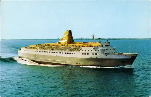 Ansichtskarte  M/S Black Prince Schiffsfoto Schiff Dampfer Ship Steamer 1960