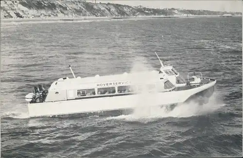 HOVERSERVICE HM2 SIDEWALL HOVERCRAFT Hoverflights between Southampton, Y  1965