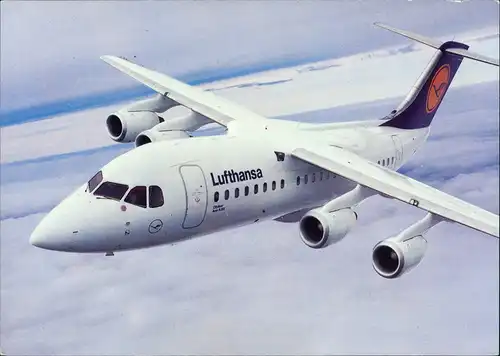 Lufthansa Luftverkehr Flugwesen Flugzeug Cityline Avro RJ85 2000