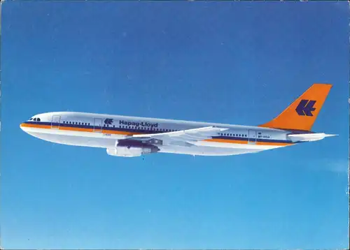 Hapag-Lloyd Airbus A-300 B4 Luftverkehr Flugwesen Flugzeuge 1990