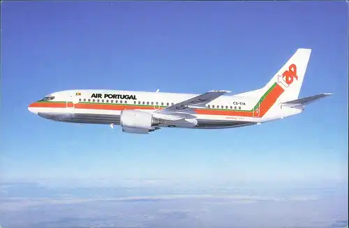 Ansichtskarte  BOEING 737-300 Air Portugal Flugzeug 1972