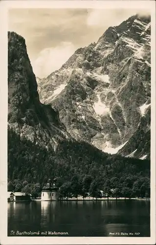 St. Bartholomä-Schönau am Königssee St. Bartholomä am Königssee 1936