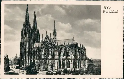 Ansichtskarte Köln Kölner Dom 1932